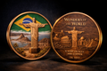 5 Ounce Copper Wonders Of The World - Christ The Redeemer