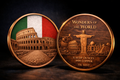 5 Ounce Copper Wonders Of The World - The Colosseum