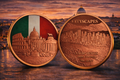5 Ounce Copper CityScapes - Rome