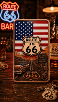 10 Ounce Copper Route 66 Bar