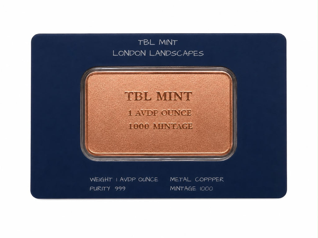 1 Ounce Copper - London Landscapes