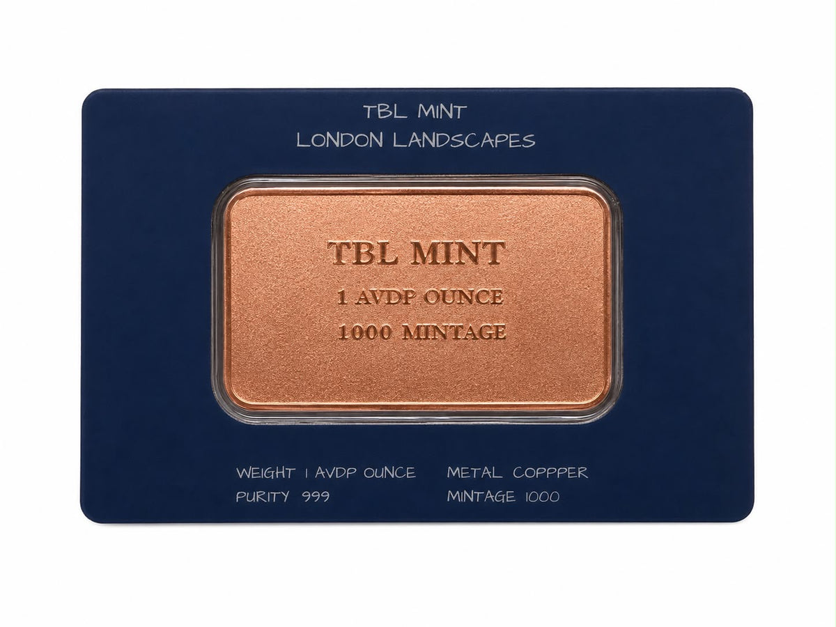1 Ounce Copper - London Landscapes